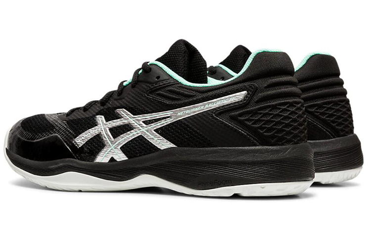 Lookbook (W) ASICS Netburner Ballistic FF ''Zwart Pure Zilver'' 1052A002-002