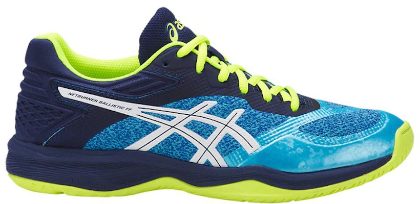 (Women) ASICS Netburner Ballistic FF Running Shoes Blue/White 1052A002-400 Order (Women) ASICS Netburner Ballistic FF Running Shoes Blue/White 1052A002-400