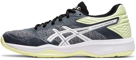 (Women) ASICS Netburner Ballistic FF 'Grey Yellow' 1052A002-026 (Women) ASICS Netburner Ballistic FF 'Grey Yellow' 1052A002-026