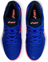 Lookbook Asics Netburner Ballistic FF MT 2 透氣防滑耐磨 中筒 復古籃球鞋 女款 藍粉