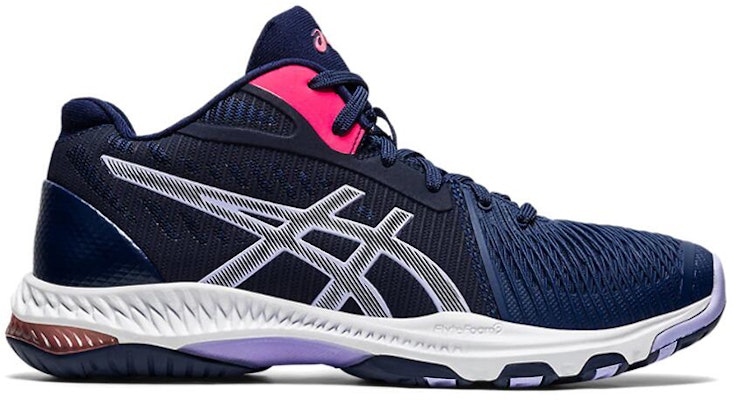 Asics Netburner Ballistic FF MT 2 女款 藍白 復古籃球高筒鞋 Order Asics Netburner Ballistic FF MT 2 女款 藍白 復古籃球高筒鞋
