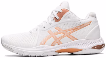 (Women) ASICS Netburner Ballistic FF MT 2 'White Rose Pink' 1052A062-102 (Women) ASICS Netburner Ballistic FF MT 2 'White Rose Pink' 1052A062-102