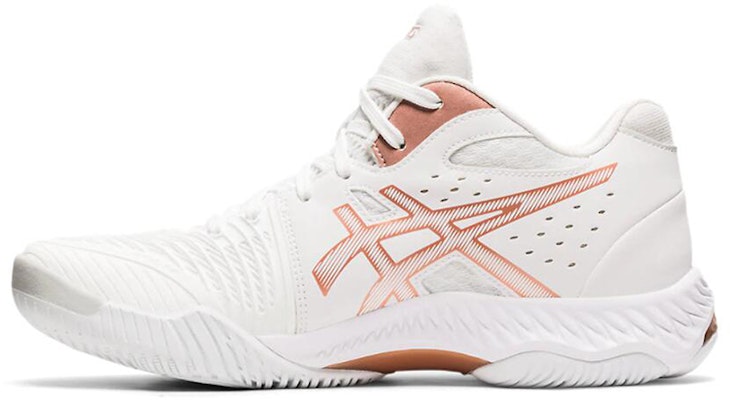 (Women) ASICS Netburner Ballistic FF MT 2 'White Rose Gold' 1052A034-102 Buy (Women) ASICS Netburner Ballistic FF MT 2 'White Rose Gold' 1052A034-102