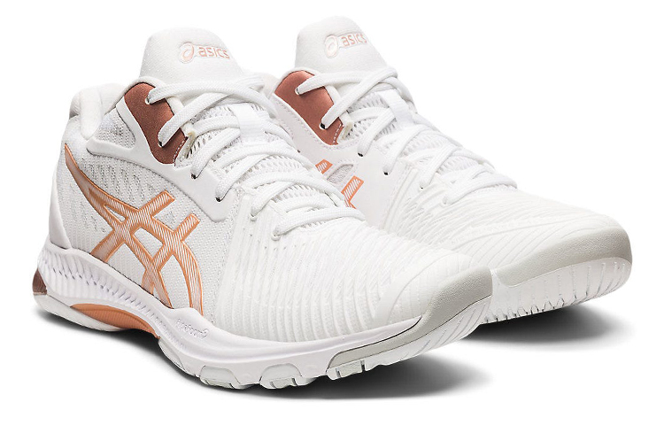 Lookbook (W) ASICS Netburner Ballistic FF MT 2 'Putih Merah Jambu Mawar' 1052A062-102