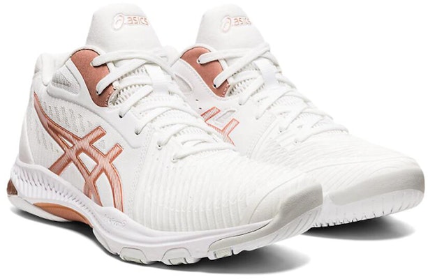 (Women) ASICS Netburner Ballistic FF MT 2 'White Rose Gold' 1052A034-102 Lookbook (Women) ASICS Netburner Ballistic FF MT 2 'White Rose Gold' 1052A034-102