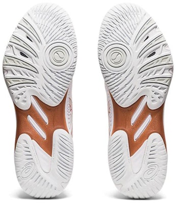 (Women) ASICS Netburner Ballistic FF MT 2 'White Rose Gold' 1052A034-102 Details for (Women) ASICS Netburner Ballistic FF MT 2 'White Rose Gold' 1052A034-102