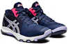 Lookbook (W) ASICS Netburner Ballistic FF MT 2 Laufschuhe Blau/Weiß 1052A034-400