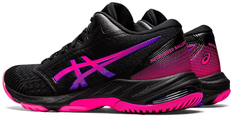 (Women) ASICS Netburner Ballistic FF MT 3 'Black Purple' 1052A070-002 Lookbook (Women) ASICS Netburner Ballistic FF MT 3 'Black Purple' 1052A070-002