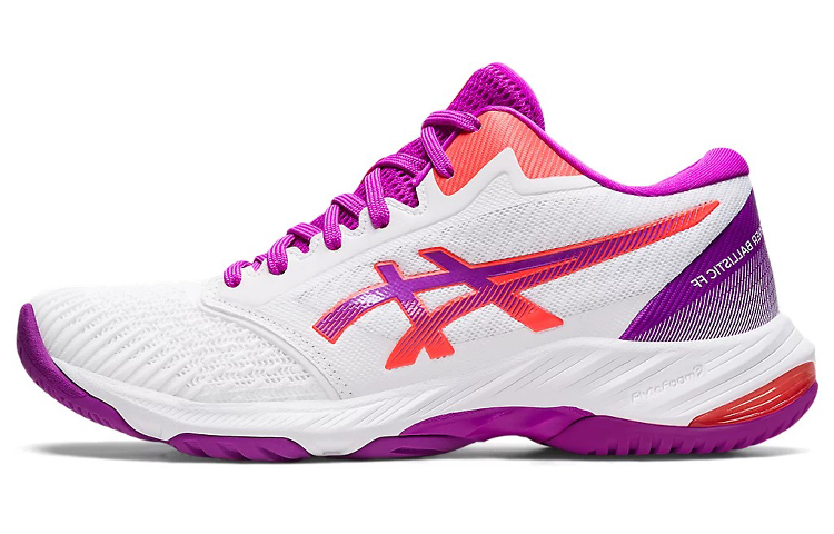 (Women) ASICS Netburner Ballistic FF MT 3 'White Purple' 1052A070-102