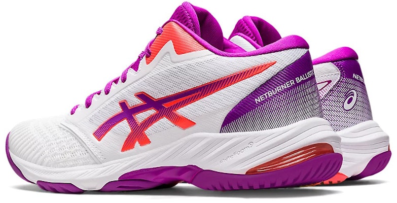 (Women) ASICS Netburner Ballistic FF MT 3 'White Purple' 1052A070-102 Shop (Women) ASICS Netburner Ballistic FF MT 3 'White Purple' 1052A070-102