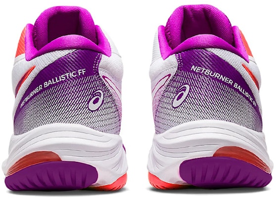 (Women) ASICS Netburner Ballistic FF MT 3 'White Purple' 1052A070-102 Purchase (Women) ASICS Netburner Ballistic FF MT 3 'White Purple' 1052A070-102
