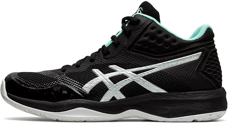 (Women) ASICS Netburner Ballistic FF MT 'Non-Slip Durable Mid-Top Retro Basketball Black' 1052A001-002 Buy (Women) ASICS Netburner Ballistic FF MT 'Non-Slip Durable Mid-Top Retro Basketball Black' 1052A001-002