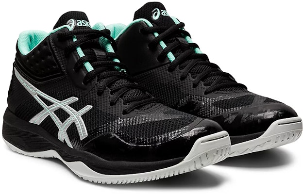 (Women) ASICS Netburner Ballistic FF MT 'Non-Slip Durable Mid-Top Retro Basketball Black' 1052A001-002 Lookbook (Women) ASICS Netburner Ballistic FF MT 'Non-Slip Durable Mid-Top Retro Basketball Black' 1052A001-002