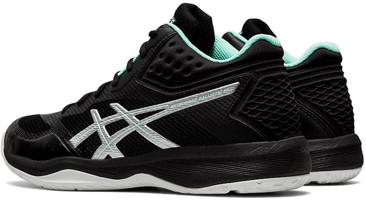 (Women) ASICS Netburner Ballistic FF MT 'Non-Slip Durable Mid-Top Retro Basketball Black' 1052A001-002 Shop (Women) ASICS Netburner Ballistic FF MT 'Non-Slip Durable Mid-Top Retro Basketball Black' 1052A001-002