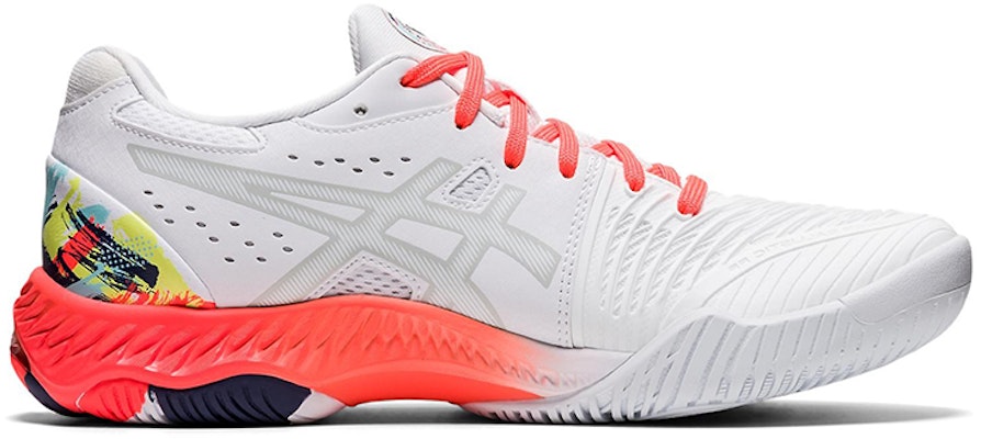 (Women) ASICS Netburner Low 'White Orange' 1052A063-960 Order (Women) ASICS Netburner Low 'White Orange' 1052A063-960