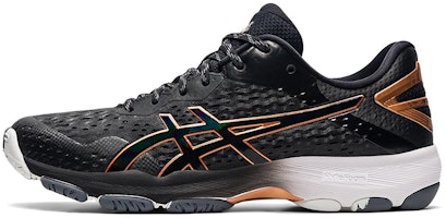 (Women) ASICS Netburner Professional FF 2 'Black Gold' 1072A036-004 (Women) ASICS Netburner Professional FF 2 'Black Gold' 1072A036-004