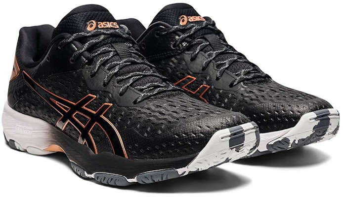 (Women) ASICS Netburner Professional FF 2 'Black Gold' 1072A036-004 Lookbook (Women) ASICS Netburner Professional FF 2 'Black Gold' 1072A036-004