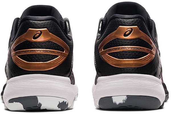 (Women) ASICS Netburner Professional FF 2 'Black Gold' 1072A036-004 Shop (Women) ASICS Netburner Professional FF 2 'Black Gold' 1072A036-004