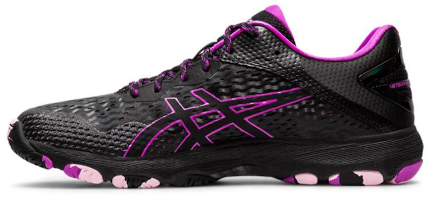 (Women) ASICS Netburner Professional FF 2 Running Shoes Black/Purple 1072A036-001 Buy (Women) ASICS Netburner Professional FF 2 Running Shoes Black/Purple 1072A036-001