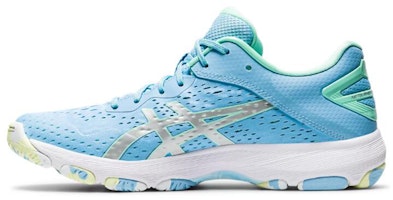(Women) ASICS Netburner Professional FF 2 Running Shoes Blue/Silver 1072A036-401 (Women) ASICS Netburner Professional FF 2 Running Shoes Blue/Silver 1072A036-401