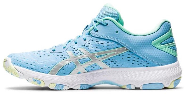 (Women) ASICS Netburner Professional FF 2 Running Shoes Blue/Silver 1072A036-401 Buy (Women) ASICS Netburner Professional FF 2 Running Shoes Blue/Silver 1072A036-401
