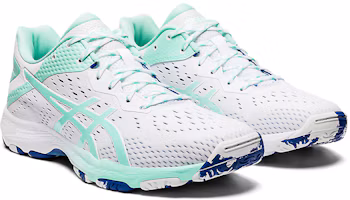 Lookbook (Women) ASICS Netburner Professional FF 2 'White Blue' 1072A036-100