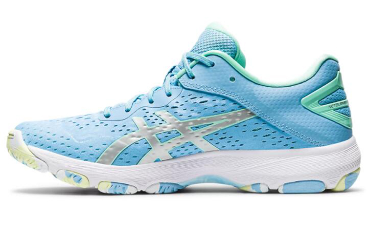 (Women) ASICS Netburner Professional FF 2 Running Shoes Blue/Silver 1072A036-401