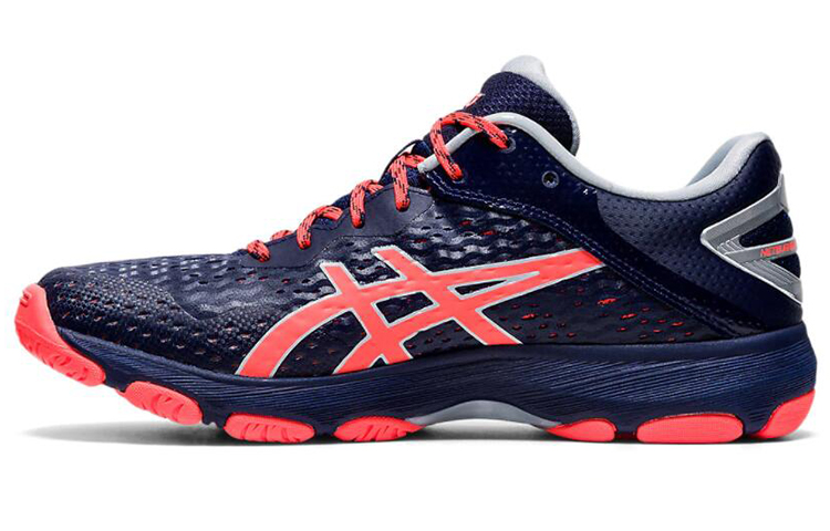 (Women) ASICS Netburner Professional FF 2 Running Shoes Blue/Orange 1072A036-400
