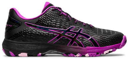 Order (Women) ASICS Netburner Professional FF 2 Running Shoes Black/Purple 1072A036-001