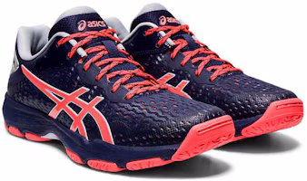Lookbook (Women) ASICS Netburner Professional FF 2 Running Shoes Blue/Orange 1072A036-400