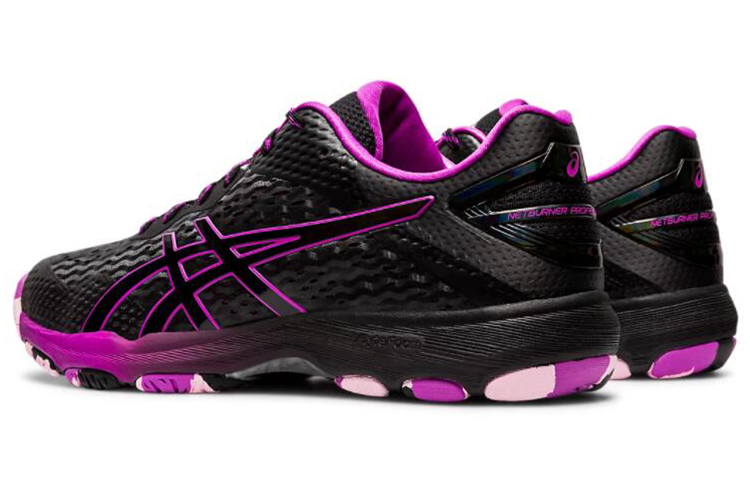 Shop (W) ASICS Netburner Professional FF 2 Scarpe Running Nero/Viola 1072A036-001