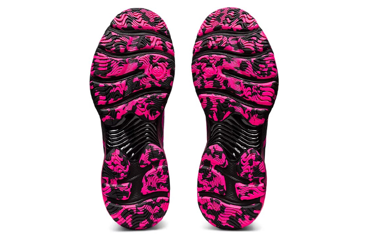 Details for (W) ASICS Netburner Professional FF 3 'Hitam Merah Muda' 1072A061-002