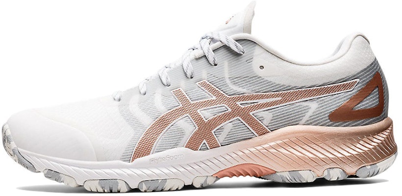 (Women) ASICS Netburner Professional FF 3 'White Rose Gold' 1072A061-100 Buy (Women) ASICS Netburner Professional FF 3 'White Rose Gold' 1072A061-100