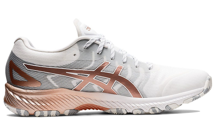 Order (W) ASICS Netburner Profesional FF 3 'Putih Rose Gold' 1072A061-100