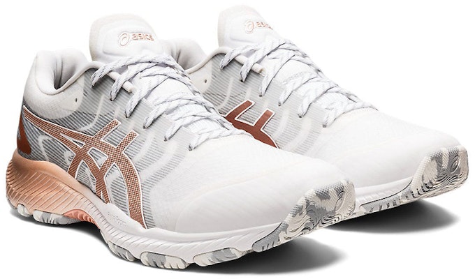 (W) ASICS Netburner Profesional FF 3 'Putih Rose Gold' 1072A061-100 Lookbook (W) ASICS Netburner Profesional FF 3 'Putih Rose Gold' 1072A061-100