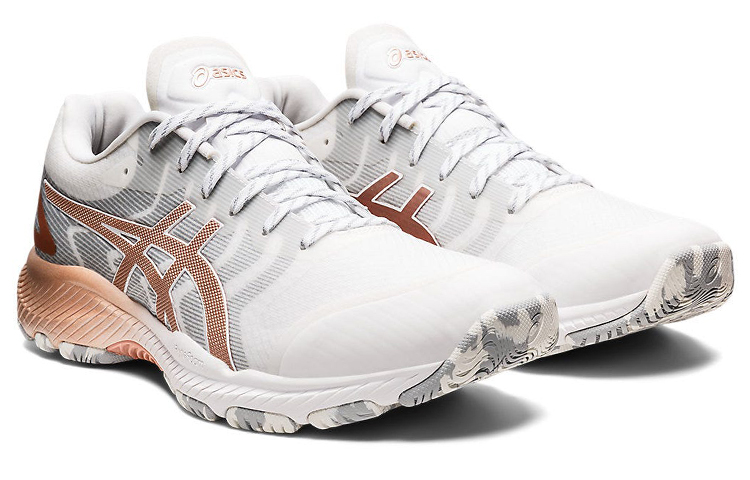 Lookbook (W) ASICS Netburner Profesional FF 3 'Putih Rose Gold' 1072A061-100
