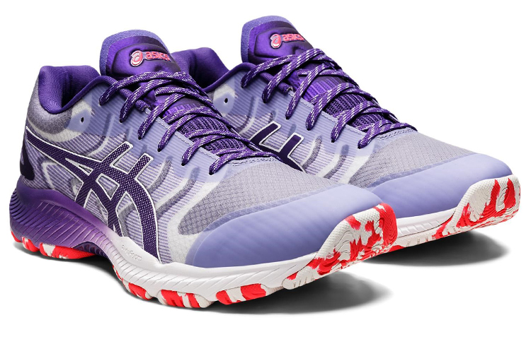 Lookbook (W) ASICS Netburner Professional FF 3 'Yam Purple' Ungu Yam Netball Sepatu 1072A061-101