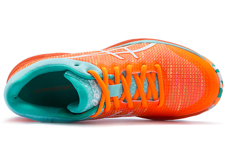 Lookbook Asics Netburner 專業級耐磨防滑 低筒訓練鞋 女款 橙色