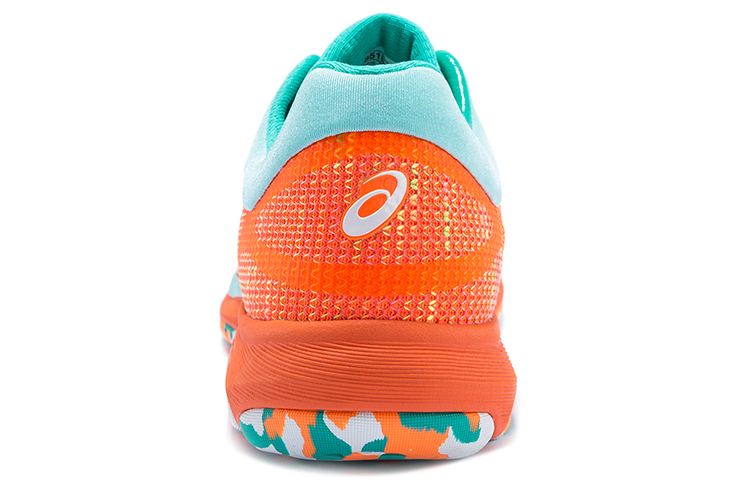 Shop Asics Netburner 專業級耐磨防滑 低筒訓練鞋 女款 橙色