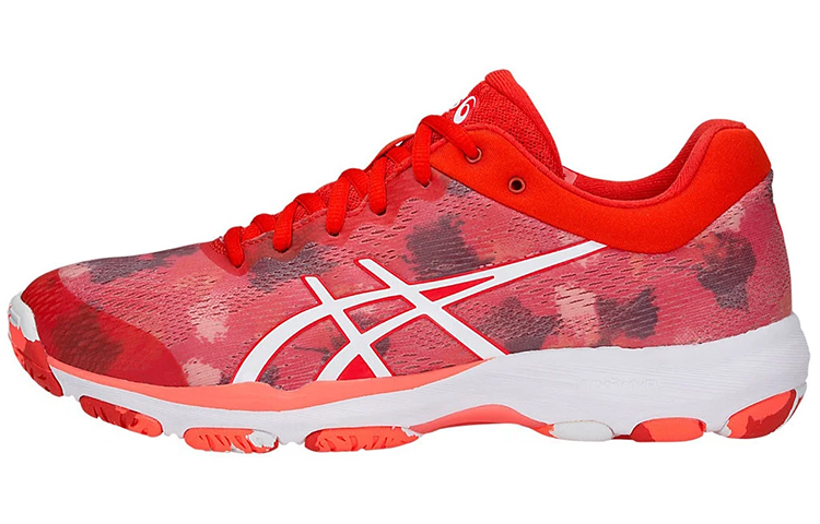 (Women) ASICS Netburner Professional FF 'Red' 1072A016-614