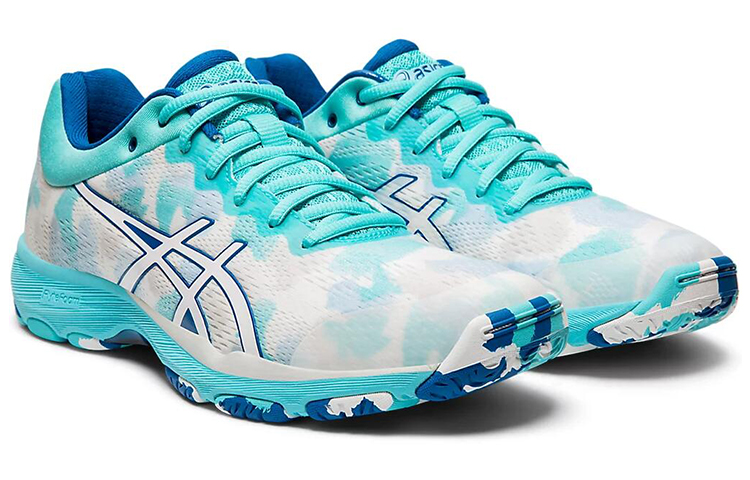 Lookbook (W) ASICS Netburner Professional FF Laufschuhe Blau/Weiß 1072A016-100