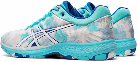 Shop (Women) ASICS Netburner Professional FF Running Shoes Blue/White 1072A016-100