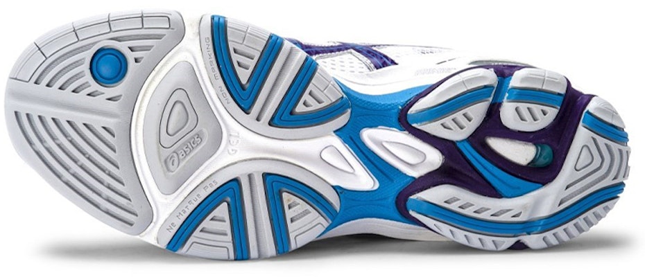 (W) ASICS Netburner Super 4 'Putih Biru' R450Y-0145 Shop (W) ASICS Netburner Super 4 'Putih Biru' R450Y-0145