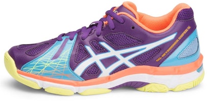 (Women) ASICS Netburner Super 5 'Purple White' R550Y-7401 (Women) ASICS Netburner Super 5 'Purple White' R550Y-7401