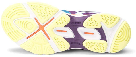Shop Asics Netburner Super 5 透氣輕便舒適 低筒訓練鞋 女款 紫白