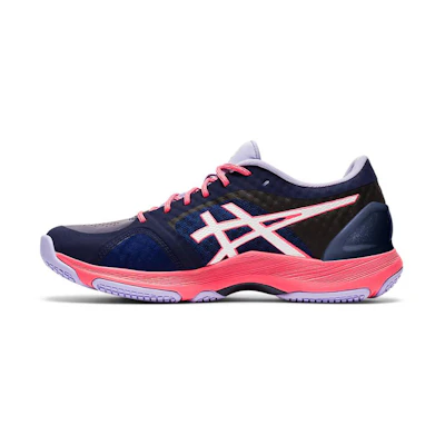 (W) ASICS Netburner Super FF (D) Running Shoes Black/Pink