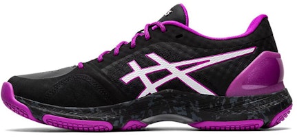 (Women) ASICS Netburner Super FF Running Shoes Black/Purple 1072A014-004 (Women) ASICS Netburner Super FF Running Shoes Black/Purple 1072A014-004