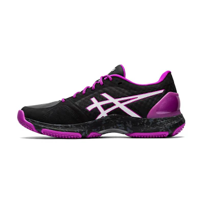 (W) ASICS Netburner Super FF Running Shoes Black/Purple