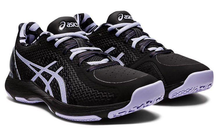 Lookbook Asics Netburner Super FF 減震耐磨 低筒 實戰籃球鞋 女款 黑紫