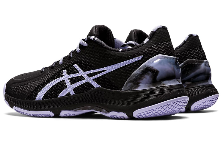 Shop Asics Netburner Super FF 減震耐磨 低筒 實戰籃球鞋 女款 黑紫